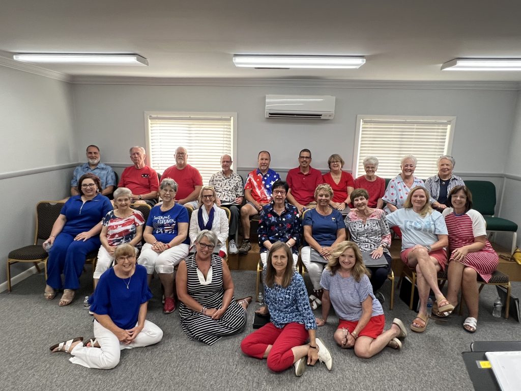 Washington First Methodist Church - Fourth of July Celebration - Music Program - Group Photo