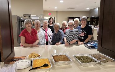 ladies serving in the Church